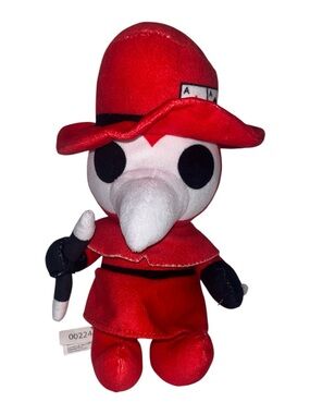 Crowsworn Plague Doctor Horror Plush – 8”